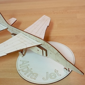Airplane alpha jet dxf file