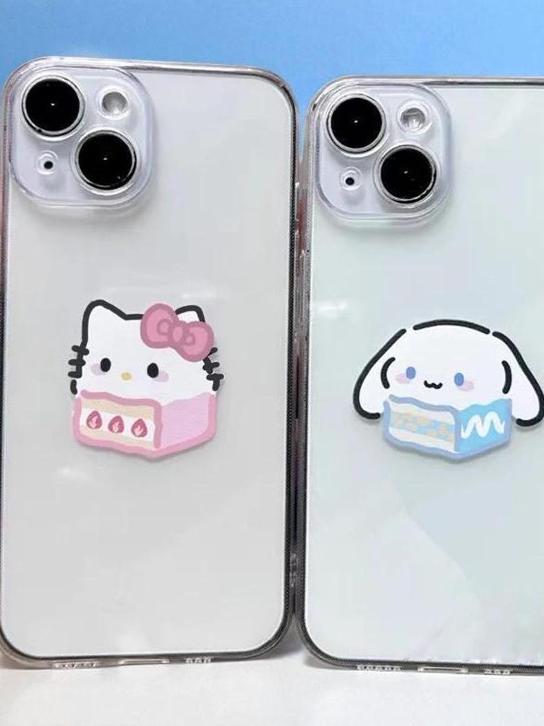 Kawaii Sanrio Phone Case – Hello Kitty / Cinnamoroll / Pochacco iPhone Samsung Cover