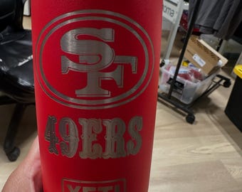 Score Big with our 20 oz NFL/MLB/NBA Laser Engraved Yeti Cups!