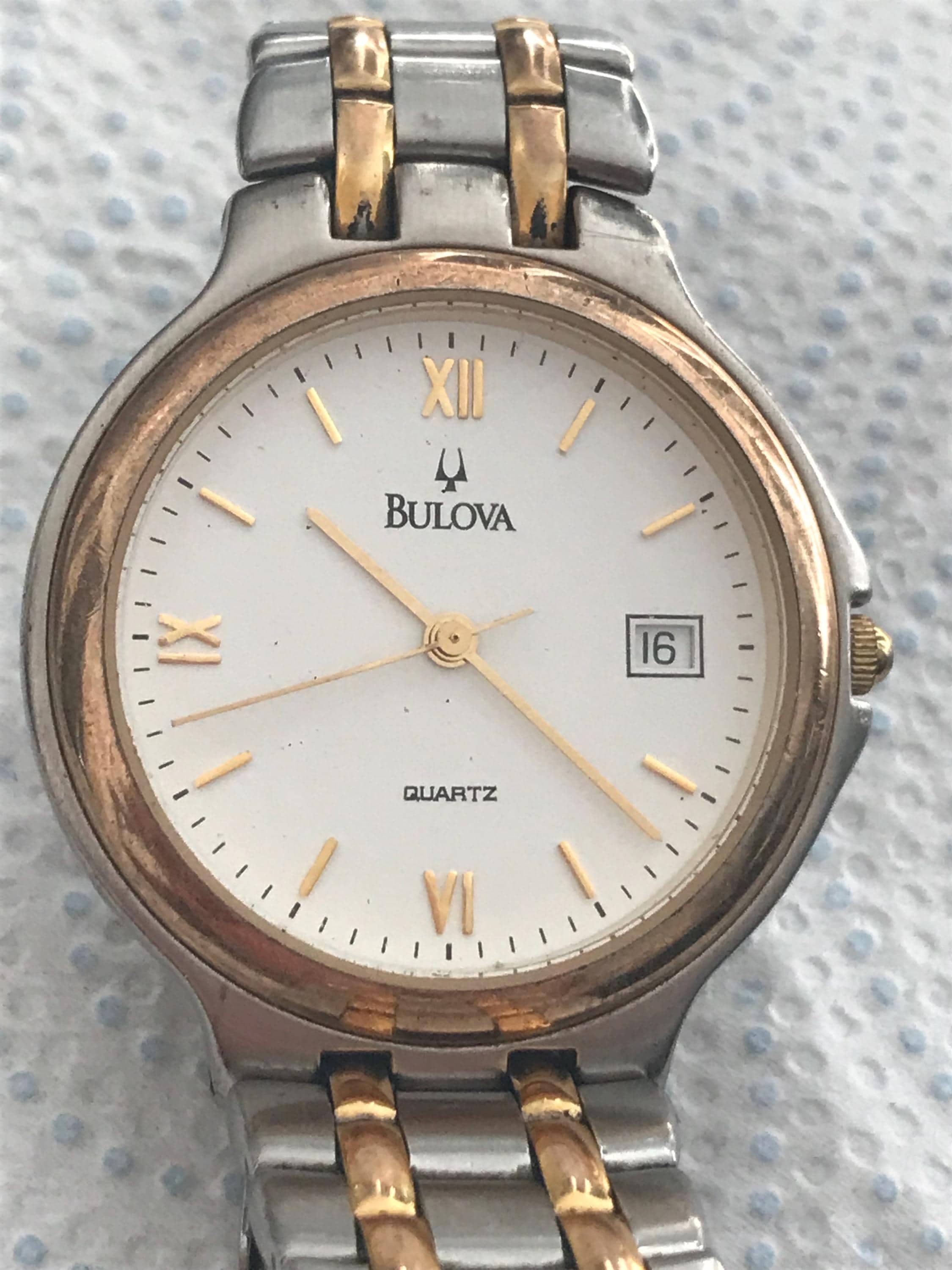 Bulova 18k watch - Etsy 日本