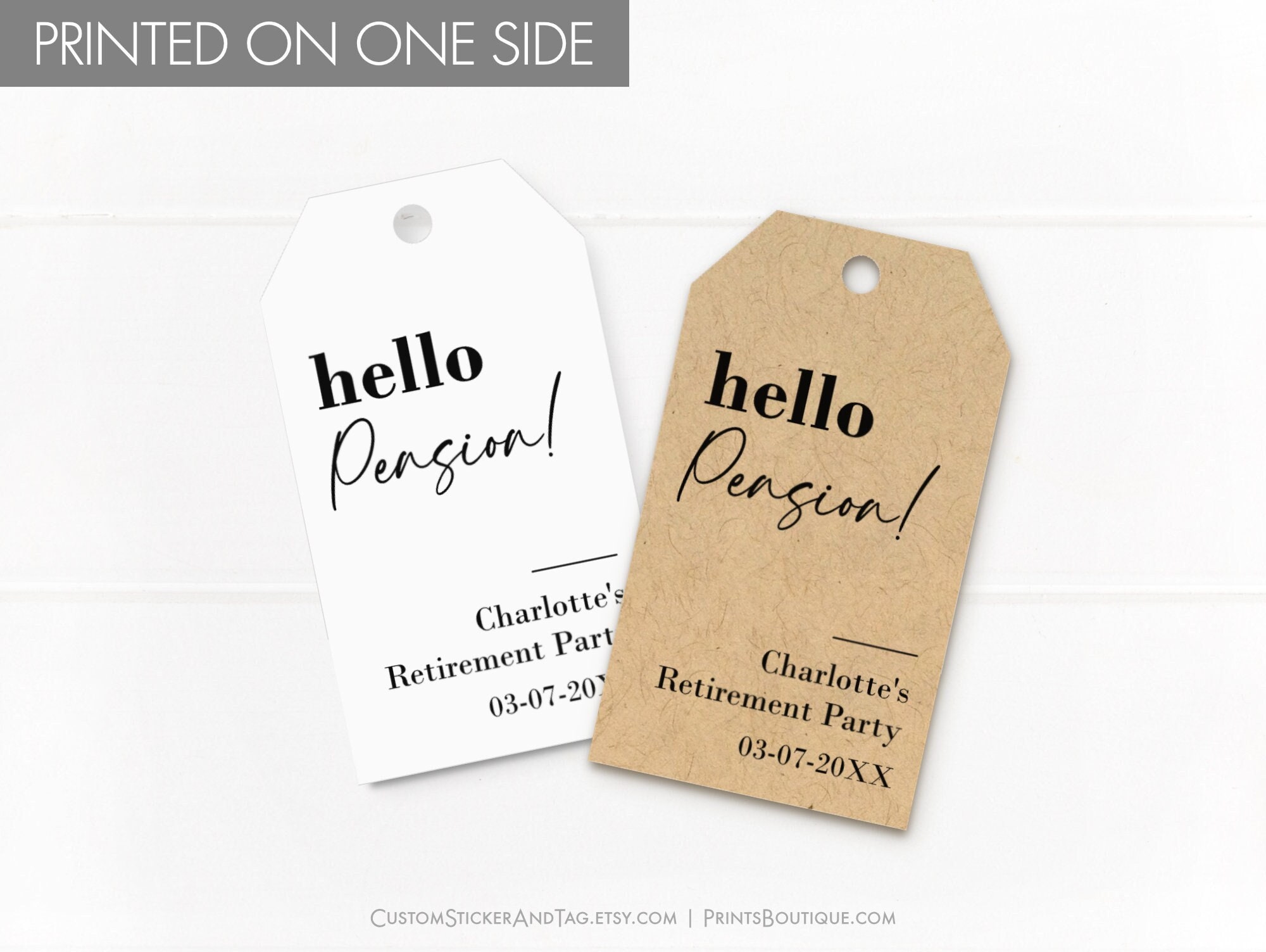 Hang Tags – Print Peppermint