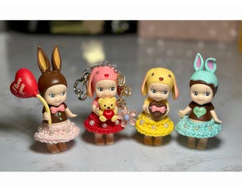 Replika Sonny Angel miniaturowe kolekcjonerskie figurki brelok szydełkowy