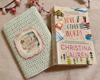 handmade book cover with photo window