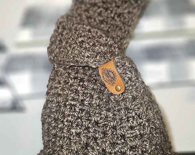 Brown Sable Mini Knot Bag