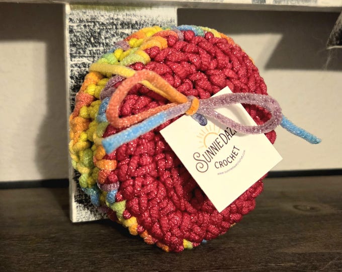 2 Pack - Crochet Kitchen Scrubbies