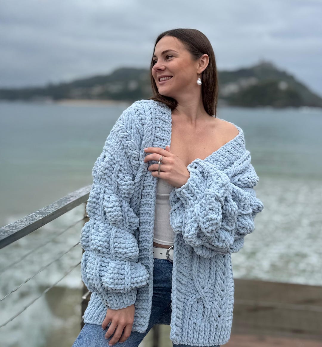 TODAYFUL Lowgauge Knit Cardigan スカイブルー TODAYFUL - 最終TODAYFUL Lowgauge Knit Cardigan スカイブルーの通販