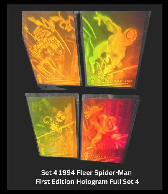 Marvel Collector's Trading Card Special Hologram Sets - Etsy