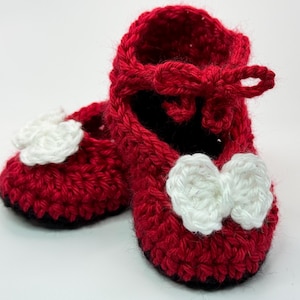 Twinkle Toes, Cutie Patootie Booties, Red, Sparkle White, and Black