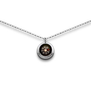 Compass Necklace, Mini