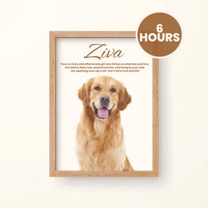 Custom Pet Portrait, Watercolor Pet Painting, Digital Painted From Photo, Personalized Gift, Pet Memorial, Custom Dog Portraits, Pet Drawing