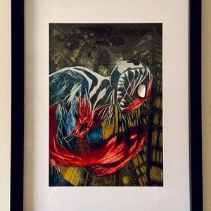 Mixed media Spiderman