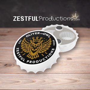 Custom Owl Bottle Opener  Oliver the Owl Bar Tool - Craft Beer Gift Idea
