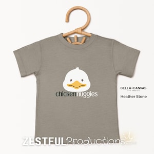 Chicken Nuggies Toddler Tee  Funny Nugget Shirt for Kids  Foodie Graphic Tee 2T5T