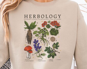 Herbology Plants Sweatshirt, Botanical Gardening Shirt