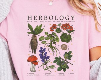 Herbology Plants T-Shirt, Botanical Gardening Sweatshirt, Plant Tee