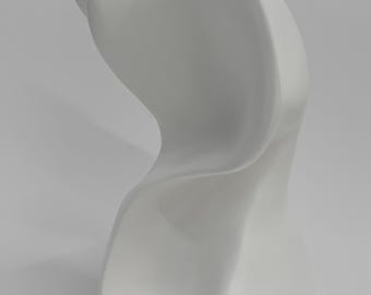 Abstract Ceramic Sculpture | One-of-a-Kind Modern Art | Handmade Contemporary Art Object | Minimalist Decor | Signed Artwork