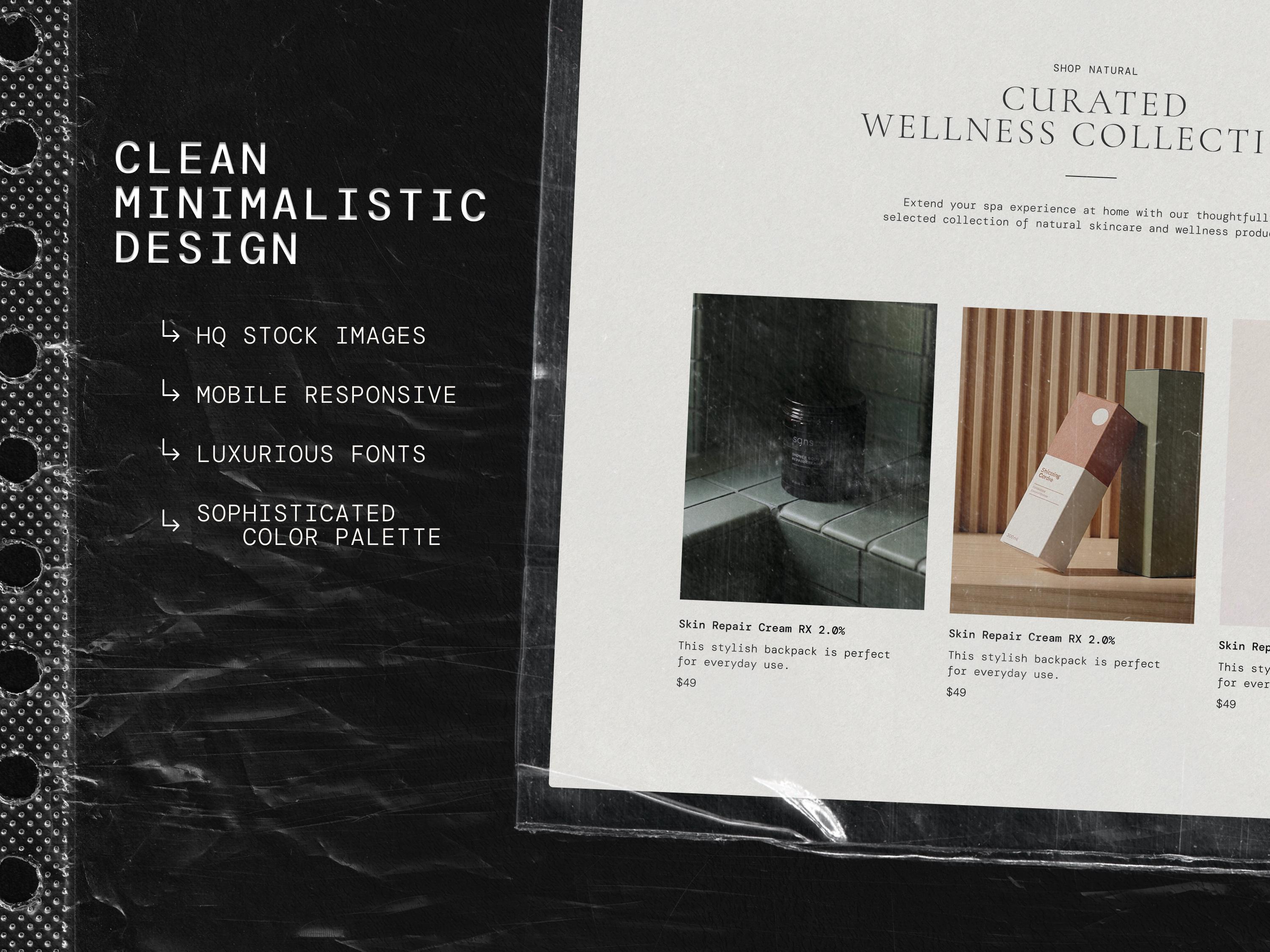 Holistic Spa Squarespace Template | Day Spa, Acupuncture and Wellness ...
