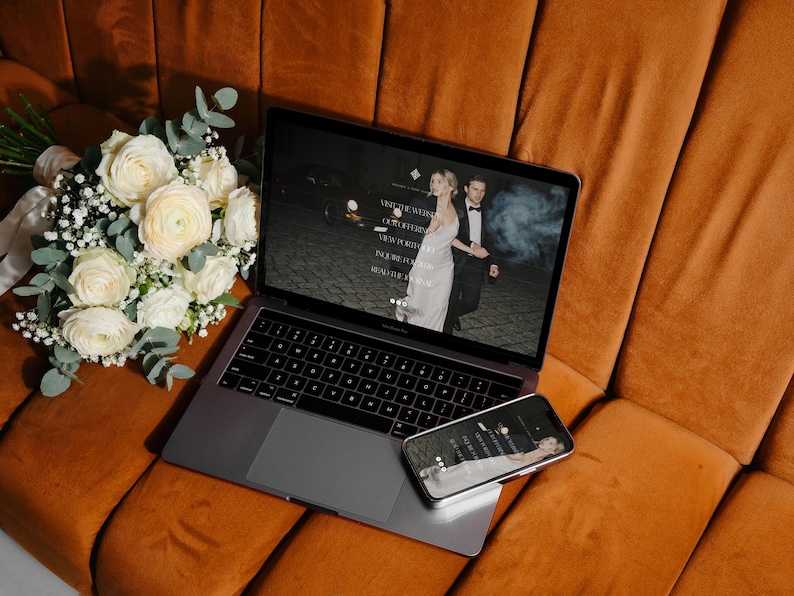 Wedding Planner Showit Template Event Designer and Coordinator