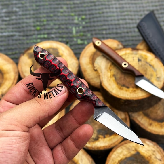 Handmade EDC SCALPEL KNIFE with Sheath, Utility Knives, Pocket Knife, Neck Knife, Camping Gear, Full Tang Easy To Carry Knives Gift for Men