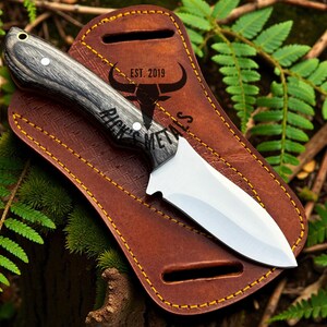 Hand Forged Full Tang Knife with Sheath