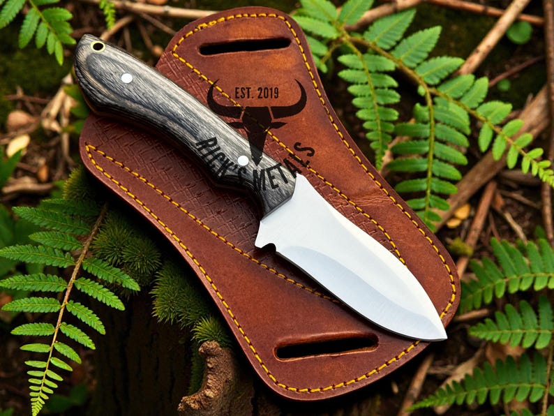 Hand Forged Full Tang Knife with Sheath