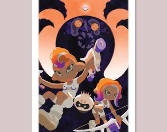 スプラトゥーン ポスター5枚セット 非売品！スプラトゥーン Splatoon ポスター 5本セット 新品未