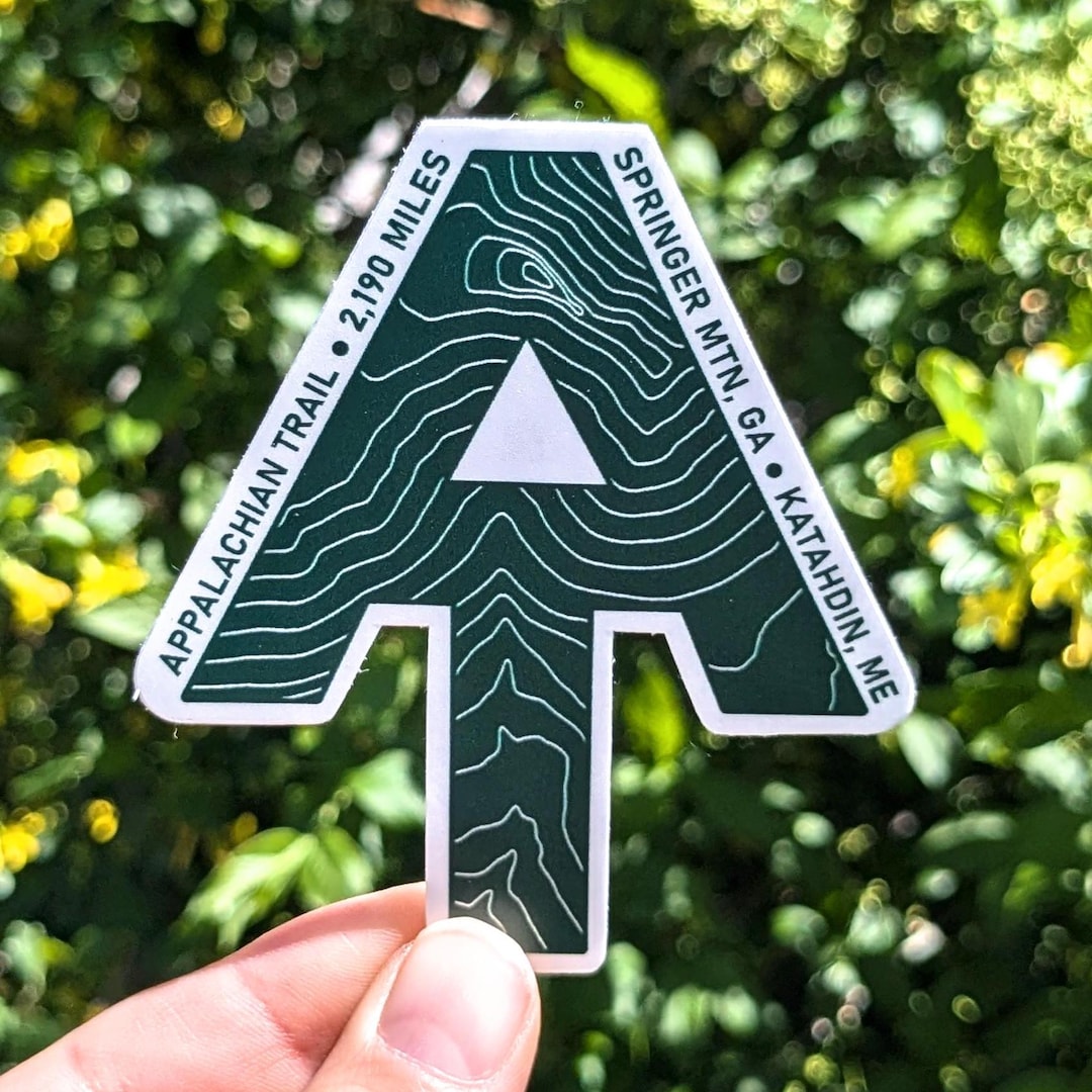 Appalachian Trail Sticker: Appalachian Trail, Appalachian Trail Gifts ...