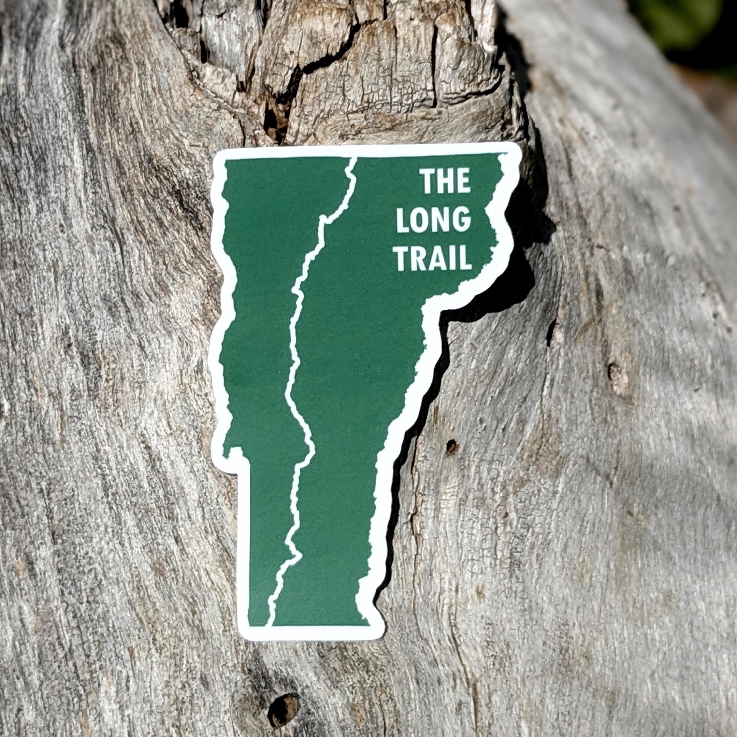 Trail Map Sticker Vermont Long Trail Map Sticker, VT Thru Hiker Gift - Etsy