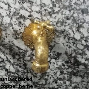 Solid Brass Wall Faucet, Brass Water tap, Water Spigot, Antique garden tap,Unlacquered brass wall faucet, antique garden faucet.