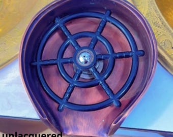 Glasreiniger für Spülbecken aus unlackiertem Messing, Spülbecken-Tassenreiniger, Glasspüler aus Messing für Küchenspülen, Küchenspülenzubehör, Bar.