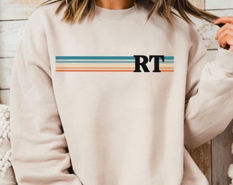 Respiratory Therapy Retro Shirt, RT Vintage Sweatshirt Gift, Respiratory Therapist tshirt, CRT Sweater, Pulmonology tech Crewneck