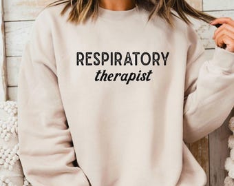 Respiratory Therapy Shirt, RT Sweatshirt Gift, Respiratory Therapist tshirt, CRT Sweater, Pulmonology tech Crewneck, Lung Squad T-shirt