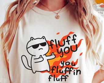 Funny Dank Cat Meme Tee, Gift for Woman and Man, Unhinged T-shirt, 90s Y2K Retro Vintage Cats, Stupid Silly cat shirt R170, Oversized shirt