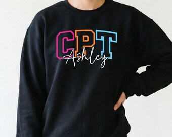 Custom Name Phlebotomist Gift, Personalized Phleb Tech Sweatshirt, Phlebotomy gift Tshirt, Telemetry Nurse Crewneck, Phleb Graduation tshirt