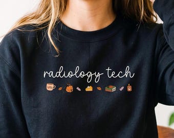 Xray Shirt Fall, Autumn Radiology Sweatshirt, MRI Tech Gift, Radiology Grad Gift, Radiology Halloween Shirt, CT technician Tshirt