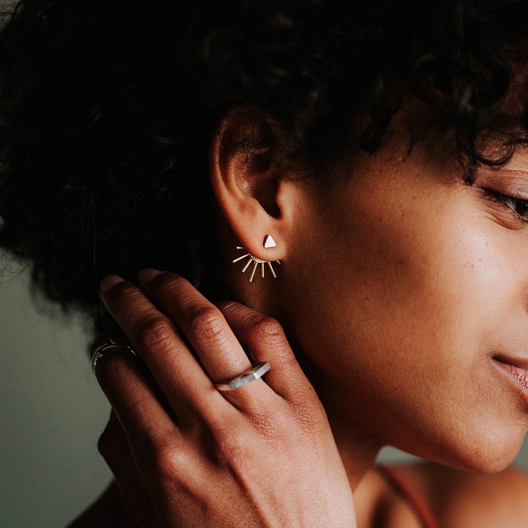 Behind Ear Earrings Etsy Canada