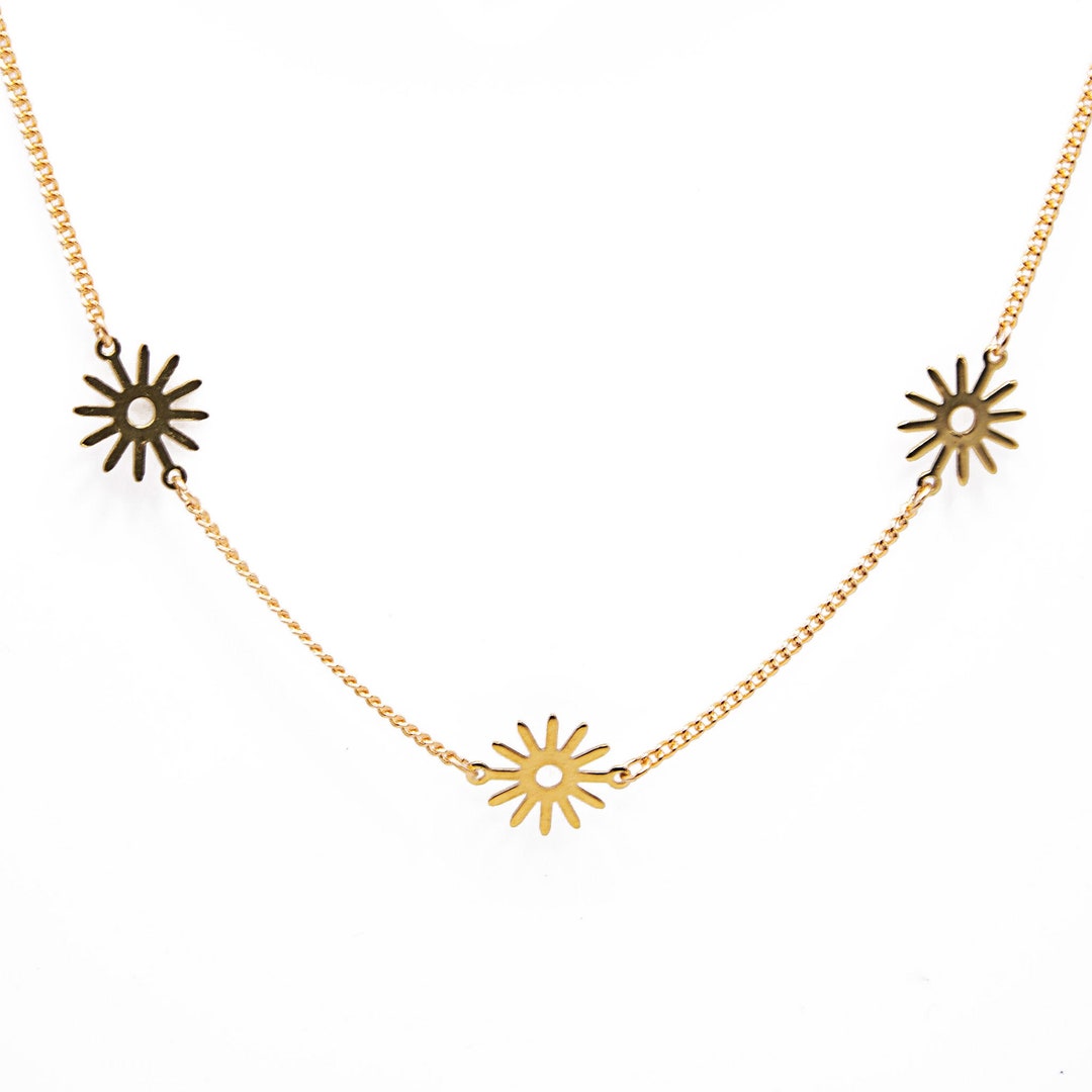 Daisy Chain Necklace - Etsy