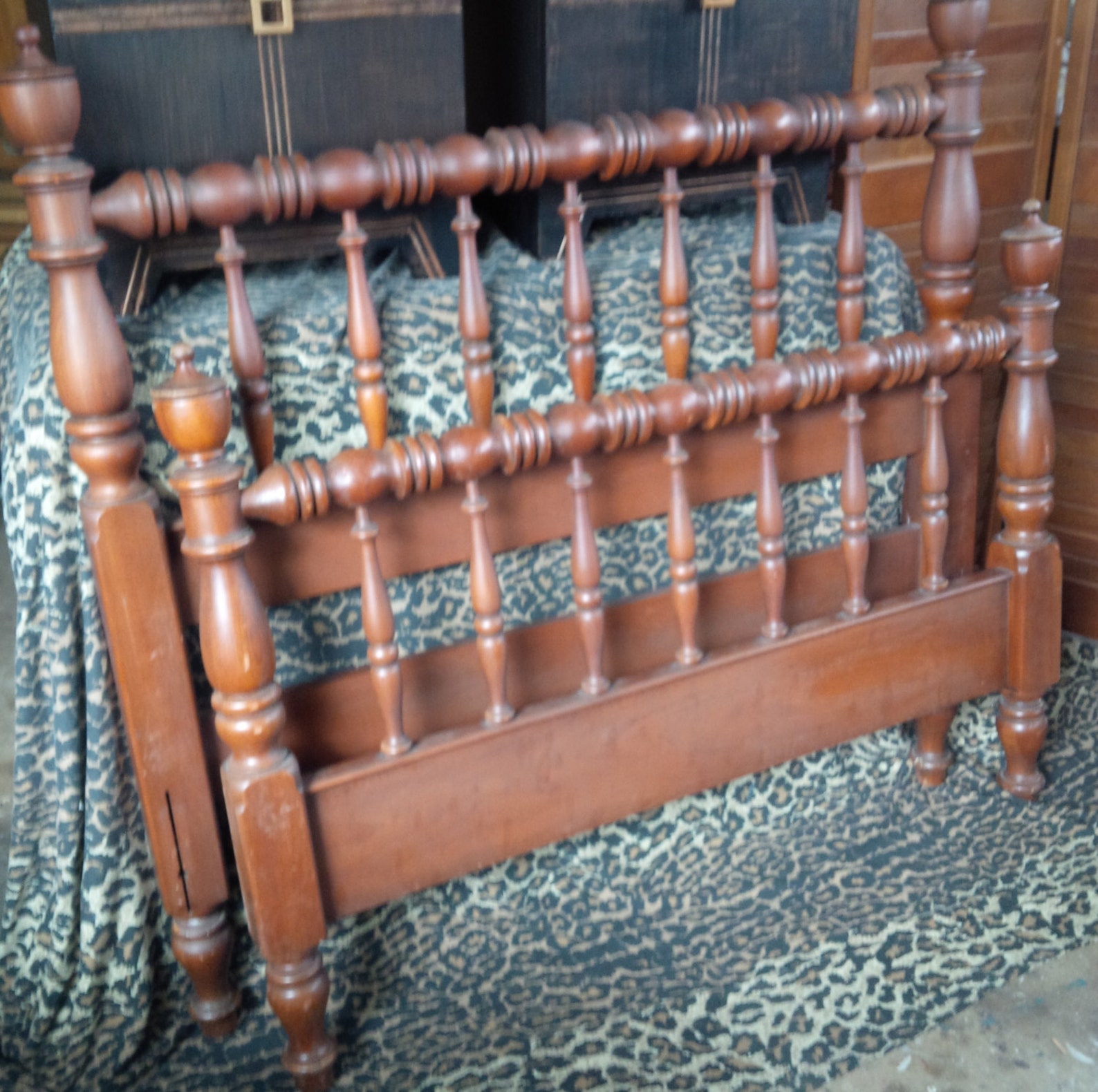 Spindle Bed Classic Maple Twin Childs Room Jenny Lind Poppy Etsy