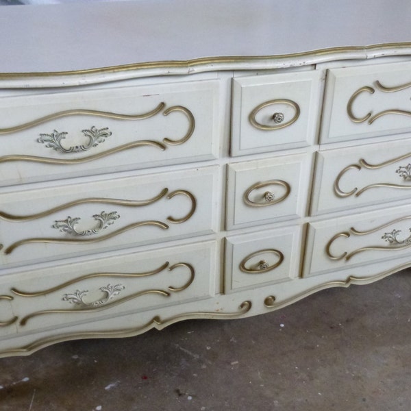 RESERVED Dresser Madamoiselle PAINT to ORDER Dresser Poppy Cottage Vintage