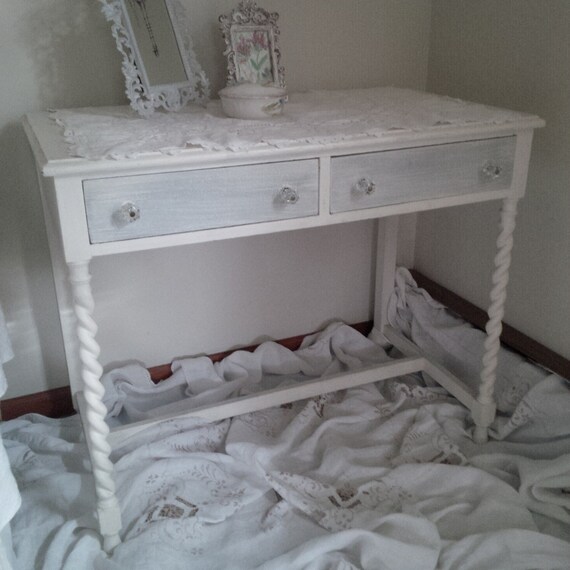 Desk Vintage Cottage Farmhouse Desk Solid Maple Wood Custom Etsy
