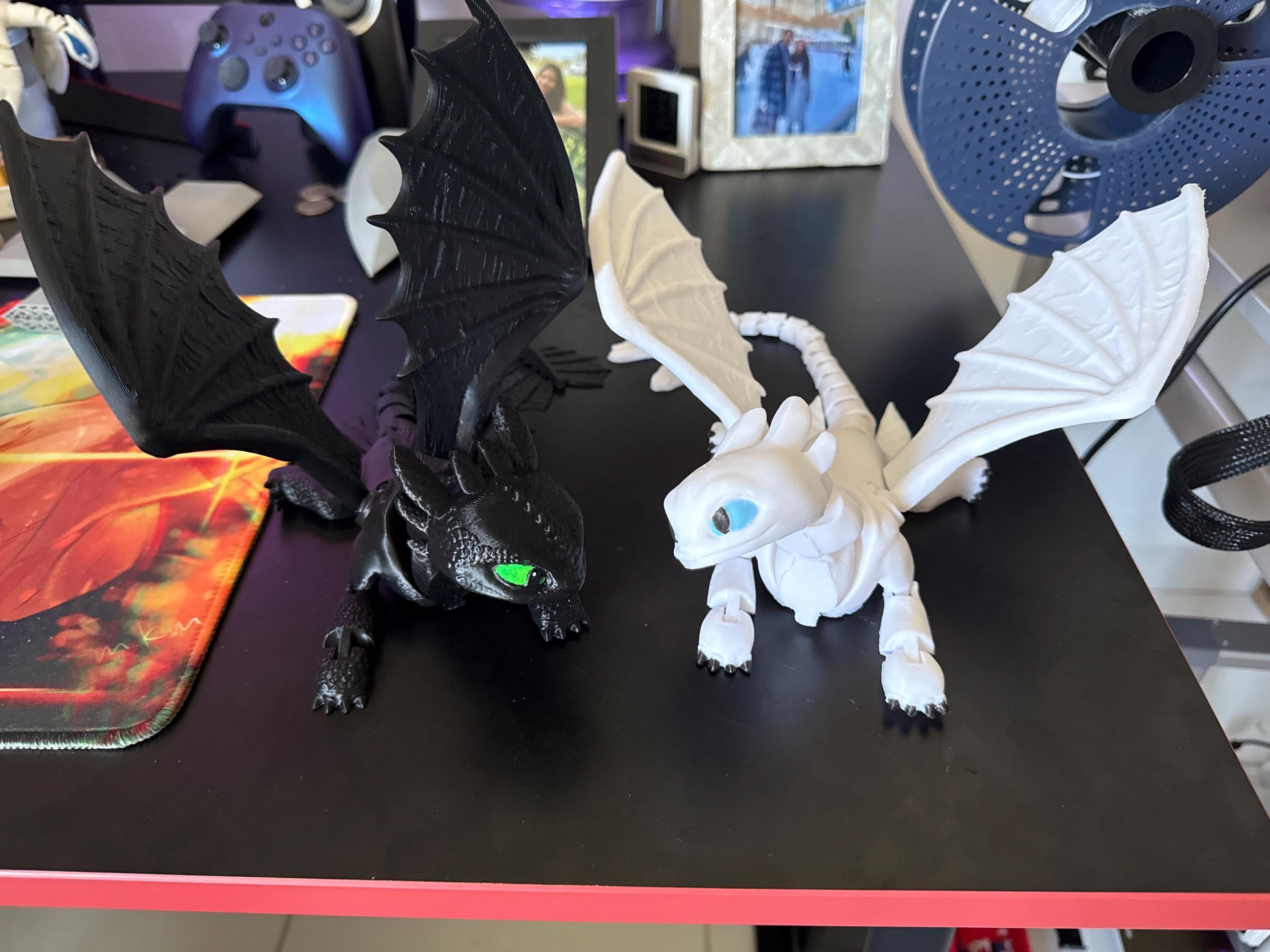 関節可動式トゥースレス＆ライトフューリー（『ヒックとドラゴン』より