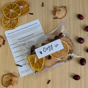 Handcrafted Simmer Pot Kit: Natural Home Fragrance