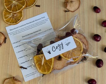 Handcrafted Simmer Pot Kit: Natural Home Fragrance