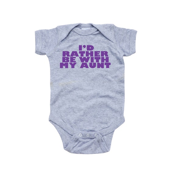 Pack My Stuff Im Going On Vacation with My Aunt Baby Romper