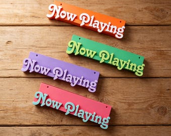 Custom Display Shelf - Multi Color, Now Playing Vinyl Record Holder, CD Record Display Stand, Gift for Music Lovers, Wall Mount Shelf