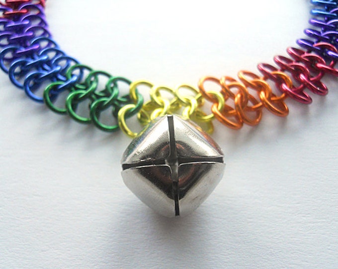 Cat Bell Collar Choker, Cosplay Kitty Bell Choker Necklace, Jingle Bell