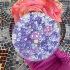 Pretty Purple Picky Pad,  Colorful Picking Pad, Fidget Pick Pad, Anxiety, Dermatillomania, ADHD, Skin Picking, Stress Relief, Pick Pad