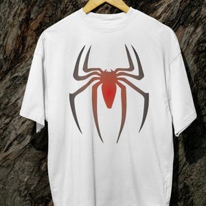 Camiseta de Spider, camiseta de Spider-Man, camiseta de superhéroe, camiseta de amante de Spider-Man, camiseta familiar de Spider, en rojo
