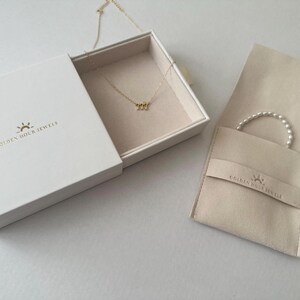 numbers neckace - 925 sterling silver gold necklace - chain necklace - pendant necklace - meaningful jewelery - angel numbers image 10