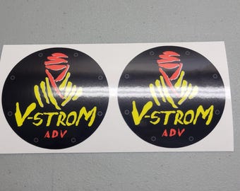 Adesivo Suzuki V-Strom Adventure grafica stile Dakar DL650 DL1000 800